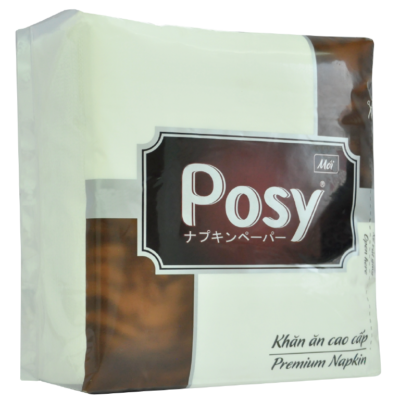 {MSC2} Giấy ăn cao cấp Posy Premium, 100 tờ, 01 lớp.